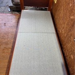 K1802 シングルベッド フランスベッド マットレス付きの画像