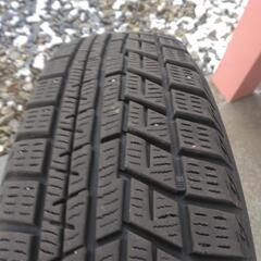 ★145/80R13 スタッドレス中古4本　差し上げます!の画像