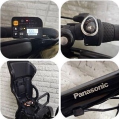 🌸美品🌸室内保管🌸パナソニック 電動自転車 ギュット 子供乗せ  🌈新基準🌈t508の画像