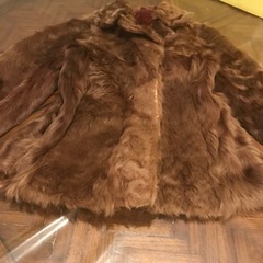 ★ラムリアルファーコート★ ★リアルファーハゲありリメイクにオススメ★の画像