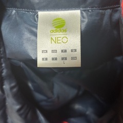 adidasアディダスの
ダウンLサイズの画像