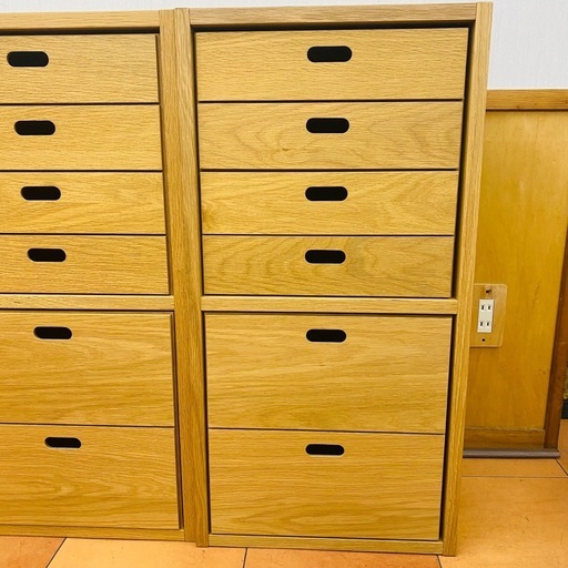 無印良品　スタッキングシェルフ　引き出し