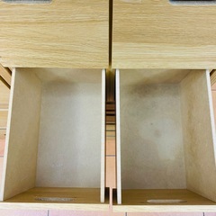 無印良品　スタッキングシェルフ　引き出しの画像