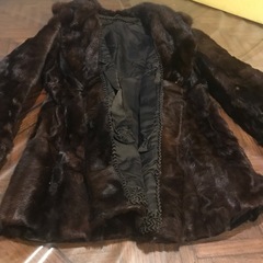 ★ミンク&ラムコラボリアルファーコート★本毛皮★レディース★ の画像