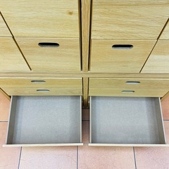 無印良品　スタッキングシェルフ　引き出しの画像