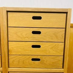 無印良品　スタッキングシェルフ　引き出しの画像