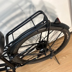 自転車 ballo 27インチ 変速機付 ブラックの画像