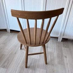 NITORI ニトリ 木製ダイニングチェア ナッツの画像
