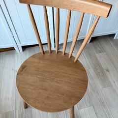 NITORI ニトリ 木製ダイニングチェア ナッツの画像