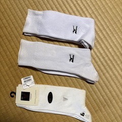 靴下　未使用品　0円　差し上げます。　福岡　筑豊　田川市　ミズノ　MIZUNO ハイソックスの画像