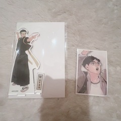 ハイキュー 赤葦京治 缶バッジ ぬいぐるみの画像