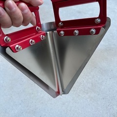 一斗缶用Vカッターの画像