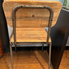 古材　椅子の画像