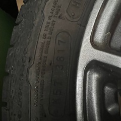 アルミホイール　スタッドレスタイヤ付きの画像