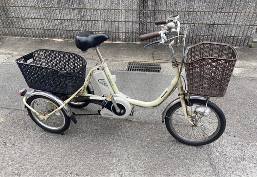 パナソニック　かろやかライフ　電動自転車　電動三輪車　三輪車
