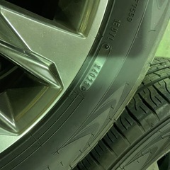 トヨタ ランドクルーザー300 純正ホイール 20インチ 20×8J +60 6H PCD139.7 DUNLOP タイヤ付 4本セット の画像