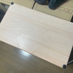 ルミナス木棚付きワゴンの画像