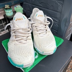 アシックス室内シューズ25.5センチ美品の画像