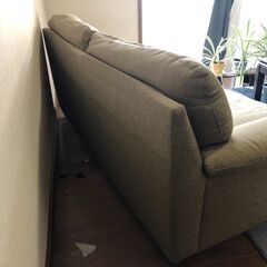 ニトリ ソファ 布 幅167㎝の画像