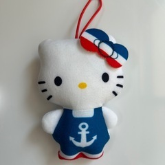 キティちゃん2点セット　クッション＆ぬいぐるみの画像