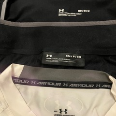 【中古】アンダーアーマー メンズ3着セット（ジャケット2点＋半袖インナー）まとめ売りの画像