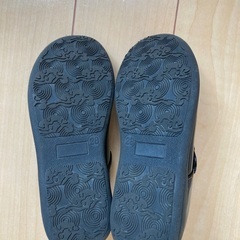 子供用フォーマルシューズ17,5cm黒の画像