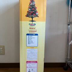 オーナメントライト付セットツリー180ｃｍの画像