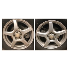 ブリヂストンVRX2 195 65 R15 & 社外アルミホイール4本セット プリウス、ウィッシュ、スバル車等にの画像