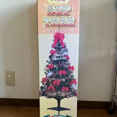 オーナメントライト付セットツリー180ｃｍの画像
