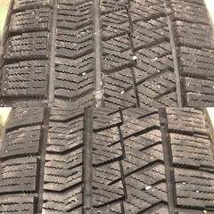 ブリヂストンVRX2 195 65 R15 & 社外アルミホイール4本セット プリウス、ウィッシュ、スバル車等にの画像