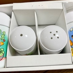 未使用 WINNIE THE POOH CASTER SET 調味料入れ　の画像
