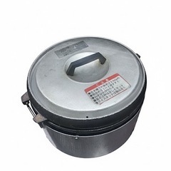 【プロ仕様✨厨房機材】専用ステンレス棚＋炊飯器＋保温ジャーの画像