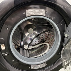 249送料設置無料☆シャープドラム式洗濯機　7㌔乾燥機能付き の画像