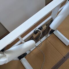 【インテリアこたつ】カラー(白)テーブル付きの画像