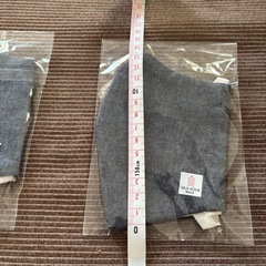 新品未使用　国産デニムマスクの画像