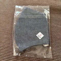 新品未使用　国産デニムマスクの画像