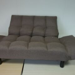 2-4　　未使用/新品　ソファー 2人掛け リクライニング ひじ掛け ローソファ フロアソファ コンパクト ファブリック ソファの画像