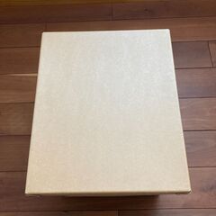 収納ボックス 紙製 フタ付き キャスター付き 200円の画像