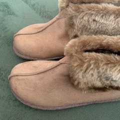 大きいサイズ　SNAE'ZIUSNAZZY ファーブーツ　3Lの画像