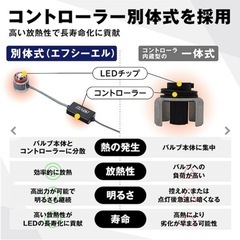 明るさ14倍　L1B ライムイエロー フォグランプ FCLの画像
