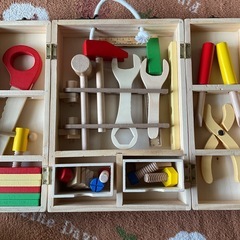 木製大工さんごっこセットの画像