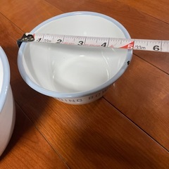 琺瑯　ホーロー　ボウル　ボール　アイアン　モダン　鉄製　キッチン用品　の画像