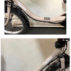 1年保証 送料無料　新型　パナソニック　ギュットクルーム　電動アシスト自転車　g1120の画像