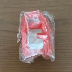 【新品未使用】シリコン防犯マルチライト　赤の画像