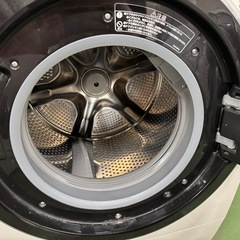 307 送料設置無料　日立　ドラム式洗濯機　11㌔　乾燥機能付きの画像