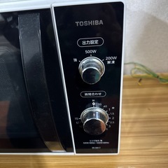 ①　電子レンジ　TOSHIBAの画像