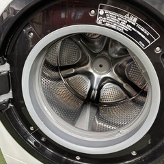 309 送料設置無料　日立　ドラム式洗濯機　11㌔　乾燥機能付き の画像