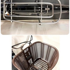 1年保証 送料無料　ヤマハ　パスチア　26インチ　紺色　電動アシスト自転車　g1120の画像