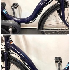 1年保証 送料無料　ヤマハ　パスチア　26インチ　紺色　電動アシスト自転車　g1120の画像