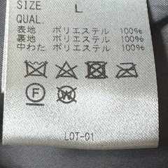 レディース 中綿ロングコートの画像